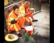 世界上最长情的告白就是陪伴，（图/文高永强）