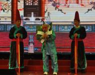 演员精彩演绎曲剧《卷席筒》选段