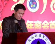 共青团驻马店市委副处级调研员张德武宣读表彰决定