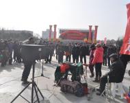 正阳县表演队现场表演