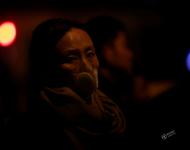 2017年1月3日，上海市区，一名戴着厚重口罩的女子。摄影：Aly Song